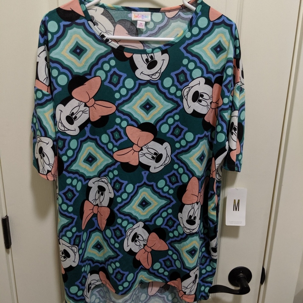 NWT Lularoe Disney Irma Minnie Mouse Size M